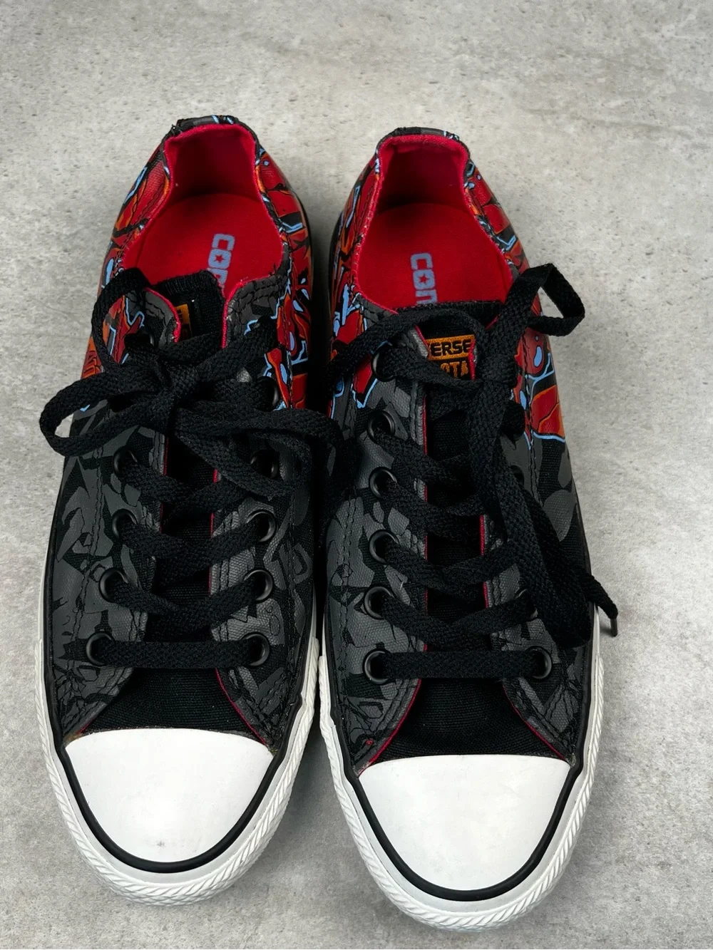 Converse Chuck Taylor All Star Graffiti Print Low Top Sneakers